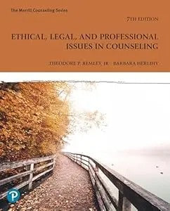Ethical, Legal, And Professional Issues In Counseling (Merrill Counseling)