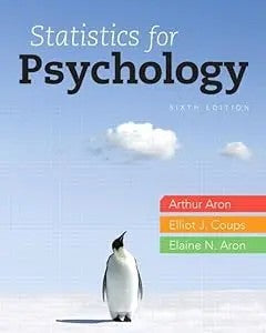 Statistics For Psychology, 6Th Edition
