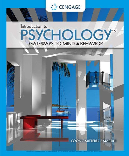 Introduction To Psychology: Gateways To Mind And Behavior