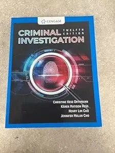 Criminal Investigation (Mindtap Course List)