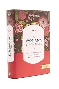Nkjv, The Woman's Study Bible, Hardcover, Red Letter, Full-Color Edition: Receiving God's Truth For Balance, Hope, And Transformation