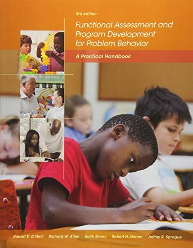 Functional Assessment And Program Development For Problem Behavior: A Practical Handbook