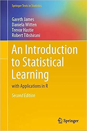 An Introduction To Statistical Learning: With Applications In R (Springer Texts In Statistics)