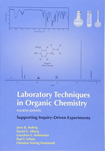 Laboratory Techniques In Organic Chemistry?Fourth Edition
