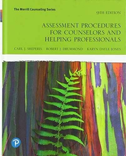 Assessment Procedures For Counselors And Helping Professionals (The Merrill Counseling Series)