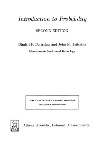 Introduction To Probability