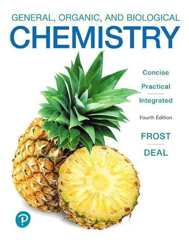 General, Organic, And Biological Chemistry?4Th Edition