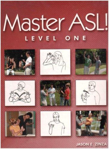 Master Asl - Level One (With Dvd)