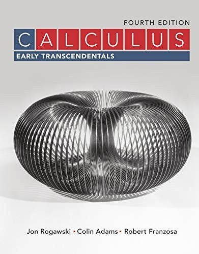 Calculus Early Transcendentals