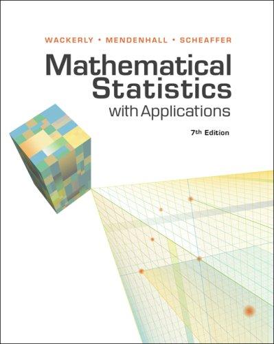 Mathematical Statistics With Applications
