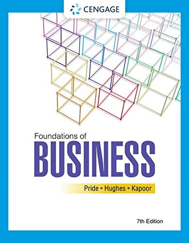 Foudations Of Business
