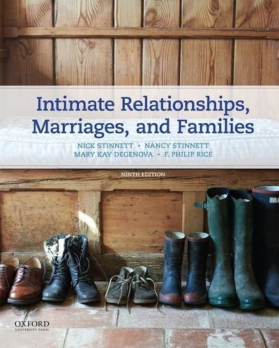 Intimate Relationships, Marriages, And Families